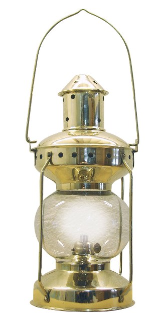 Lampe en laiton - électrique 230V - décoration marine