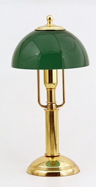 Lampe de bureau opaline grand modèle - décoration marine - décoration-marine  - décoration-marine - decoration maritime lampe-bureau