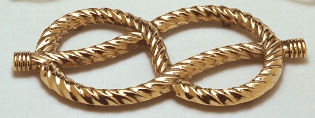 Dessous de plat - motif nœud - décoration marine