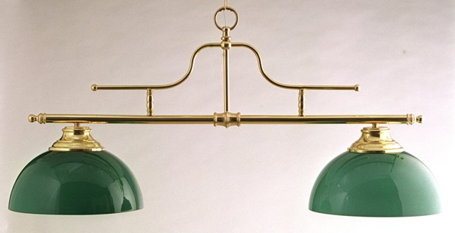 Lampe a suspendre - opaline double - type billard - décoration marine -  décoration-marine - décoration-marine - decoration maritime  lampes-a-suspendre
