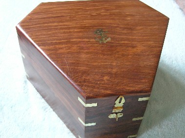 Boîte pour sextant 8201S et 8201N en bois - décoration marine